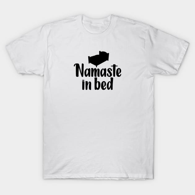 Namaste T-Shirt by GreenGuyTeesStore